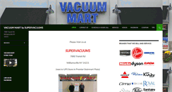 Desktop Screenshot of buffalovacuummart.com