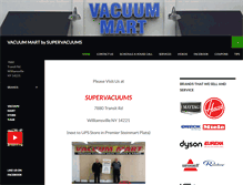 Tablet Screenshot of buffalovacuummart.com